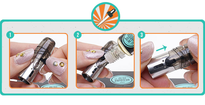 Remplissage du Kit Kiwi Starter V2 Kiwi Vapor